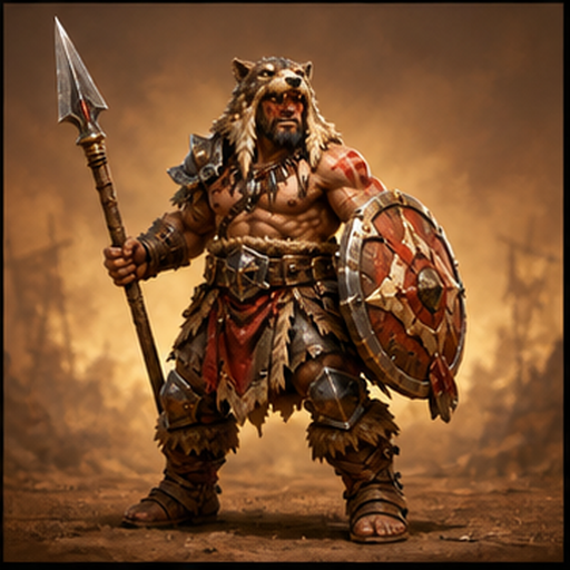 Barbarians Spearman portrait