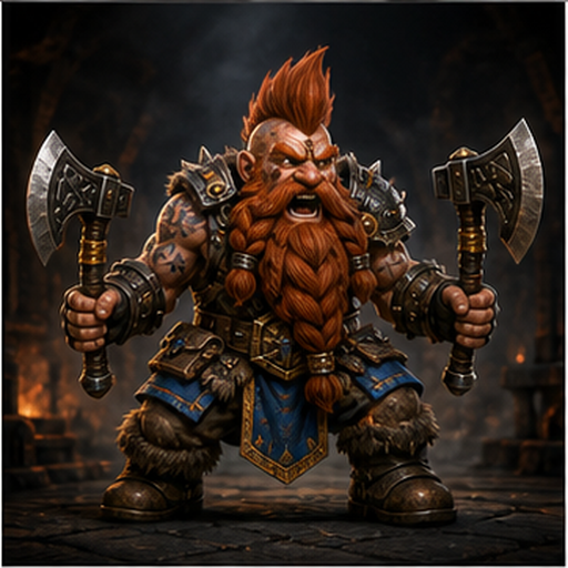 Dwarves Berserker portrait