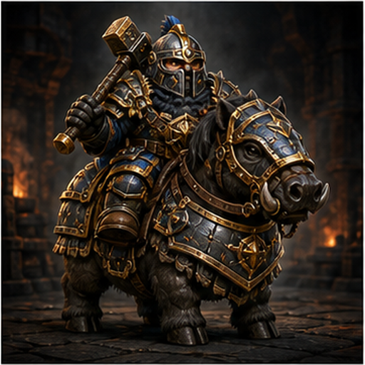 Dwarves Heavy Cavalry portrait