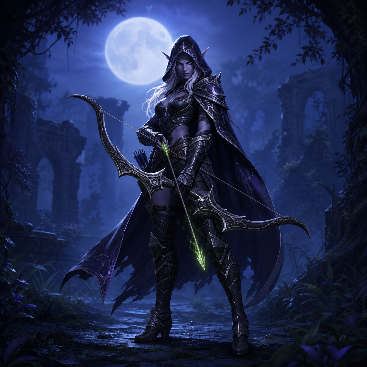 Night Elves Archer portrait