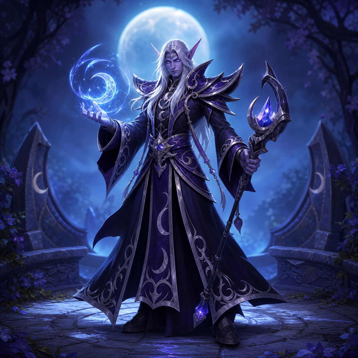 Night Elves Mage portrait